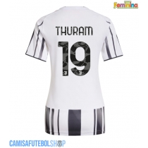 Camisa de time de futebol Juventus Khephren Thuram #19 Replicas 1º Equipamento Feminina 2025-26 Manga Curta